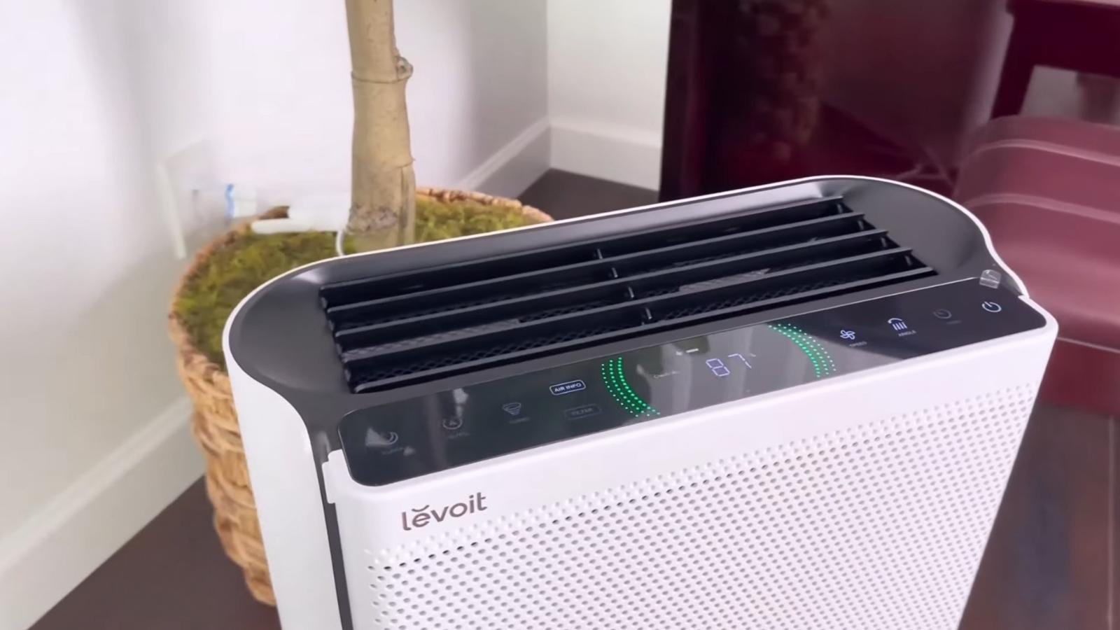 Levoit everestair top panel